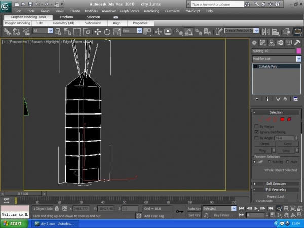 Creation of London 3012: Step 3